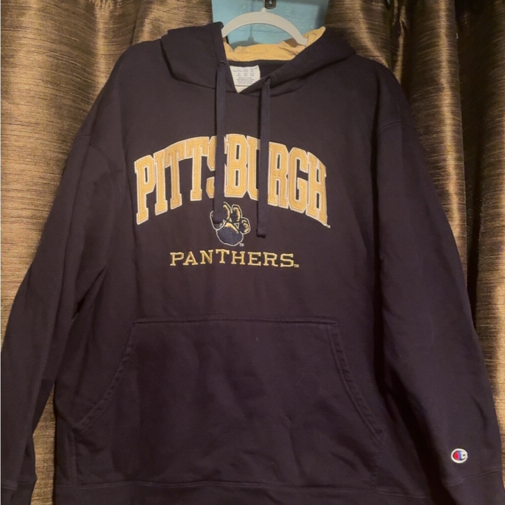 Champion Black Pittsburgh Panthers Hoodie